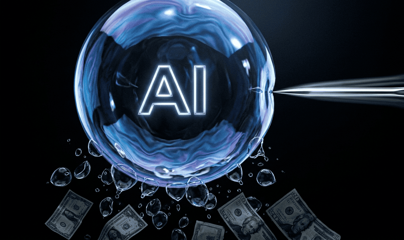 AI bubble 2026 market collapse investors losing billions