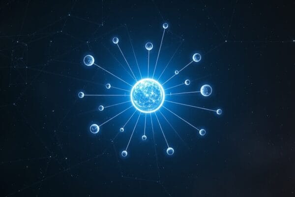 Google AI 2026 complete guide showing a Gemini constellation with orbiting products including Google AI Pro, Workspace AI, Cloud AI, and Search AI